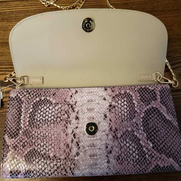 14th & Union Snake Skin Clutch - Picture 3 of 5